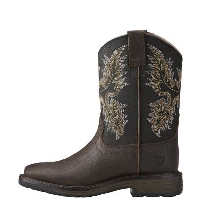 Ariat WorkHog - Western Laarzen Bruin Kinderen - 10797-819